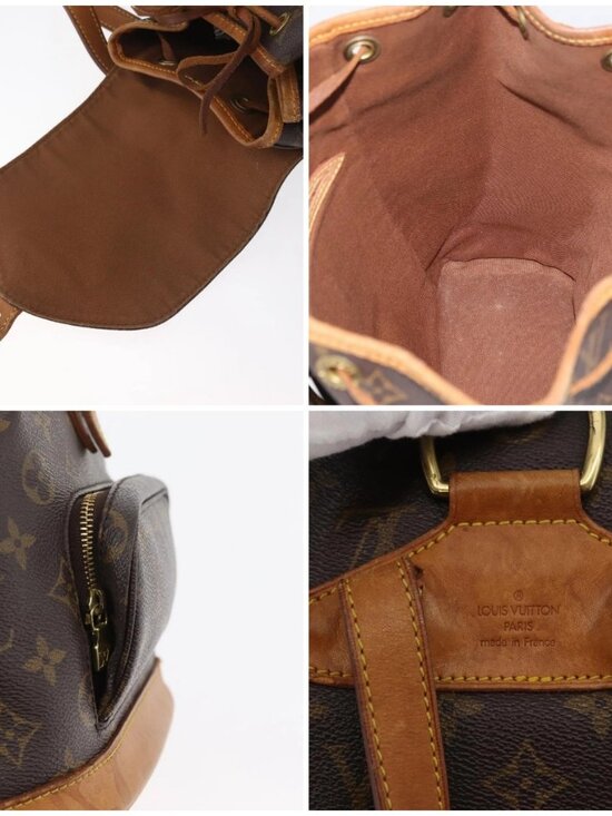 LOUIS VUITTON Monogram Montsouris MM Backpack M51136 LV Auth 179747 main image 4